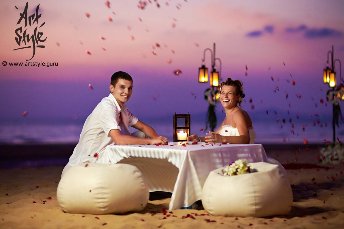 The same modest ceremony, professionally photographed.