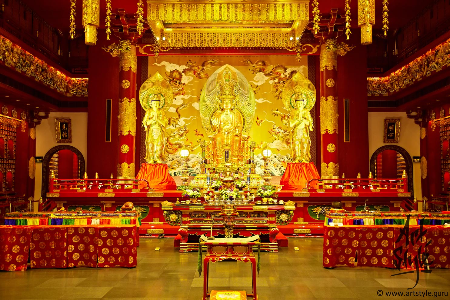 Buddha Tooth Relic Temple and Museum, Singapore.