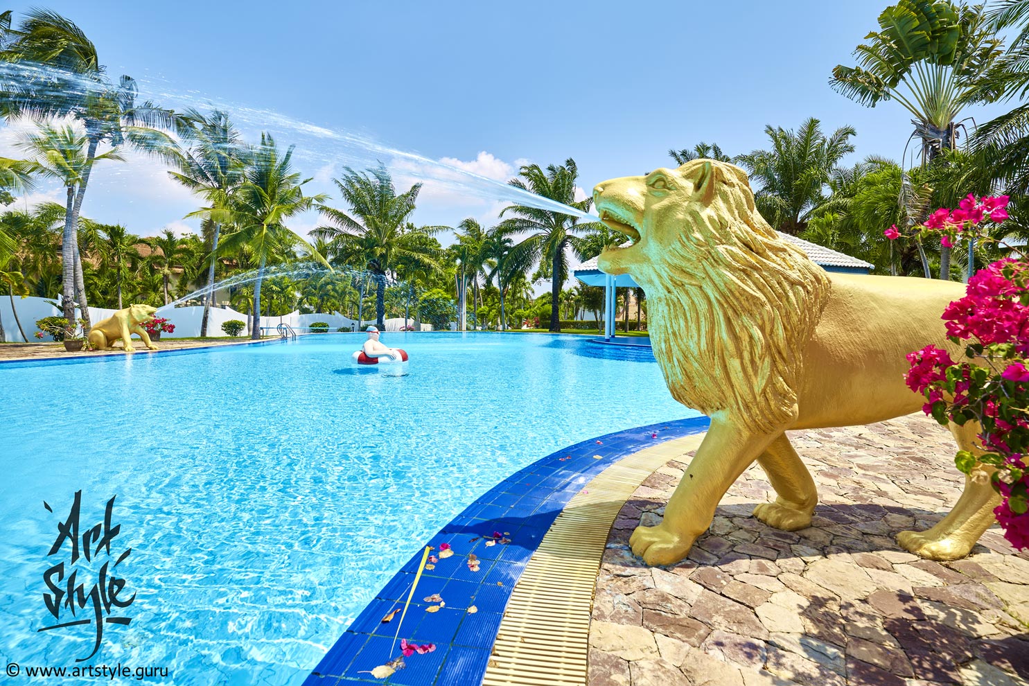 Example of exterior shooting (private villa)
