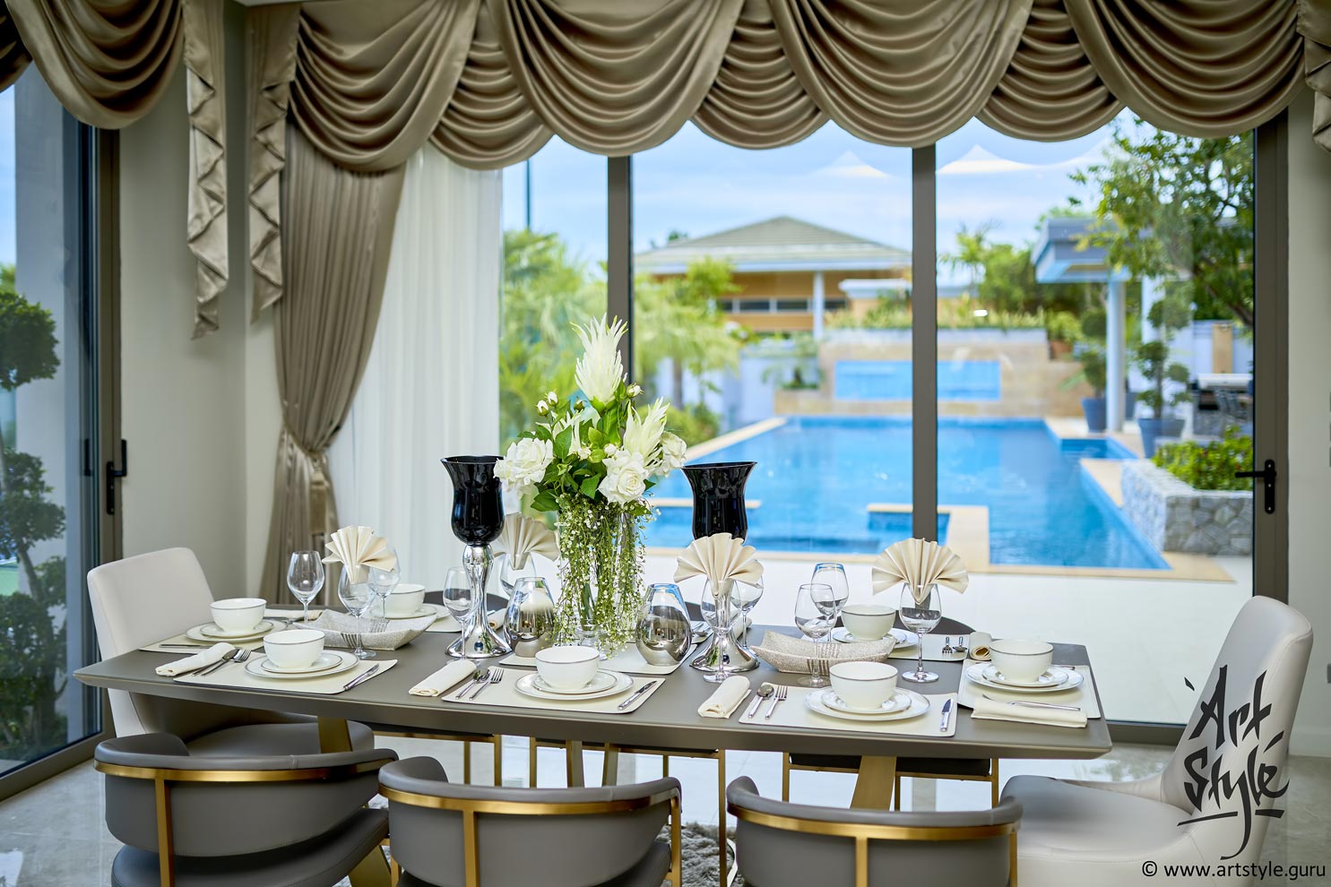 Example of interior shooting (private villa)
