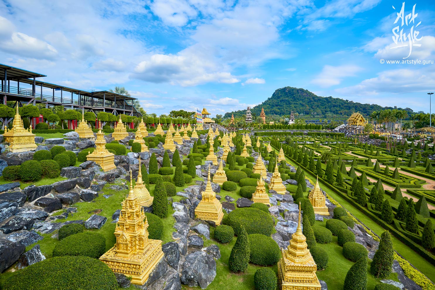 Nong Nooch Tropical Garden, Pattaya, Thailand.