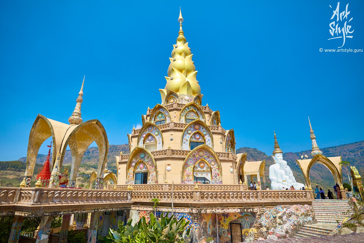 Wat Phra That Pha Sorn Kaew, Phetchabun, Thailand.