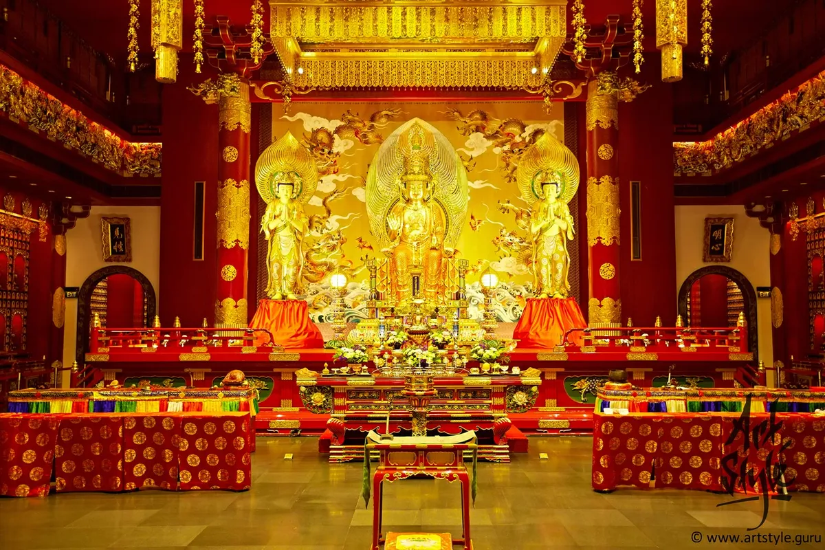 Buddha Tooth Relic Temple and Museum, Singapore.