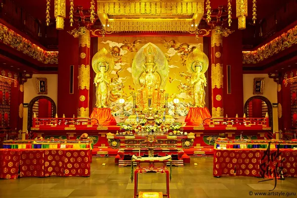 Buddha Tooth Relic Temple and Museum, Singapore.