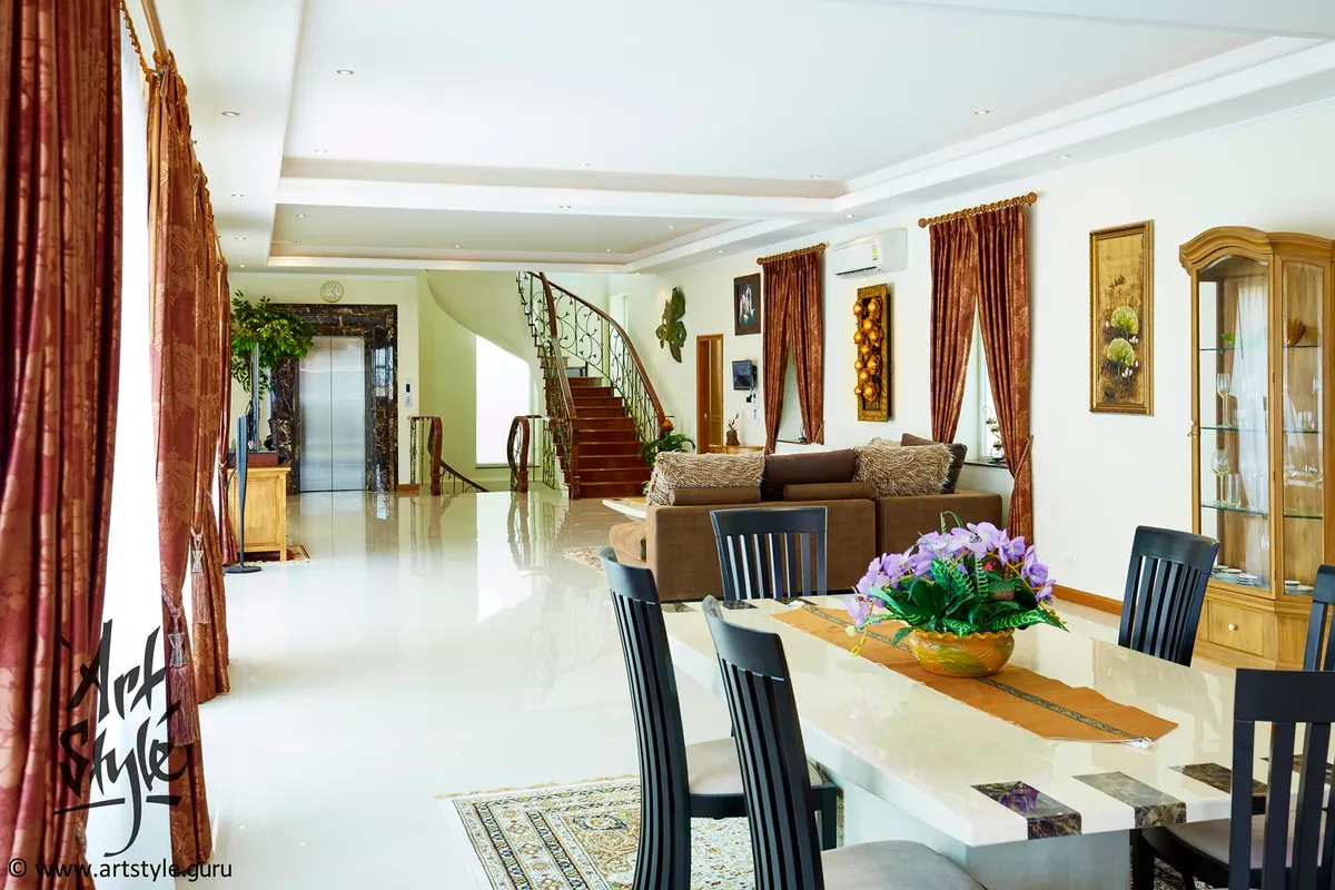 Example of interior shooting (private villa)