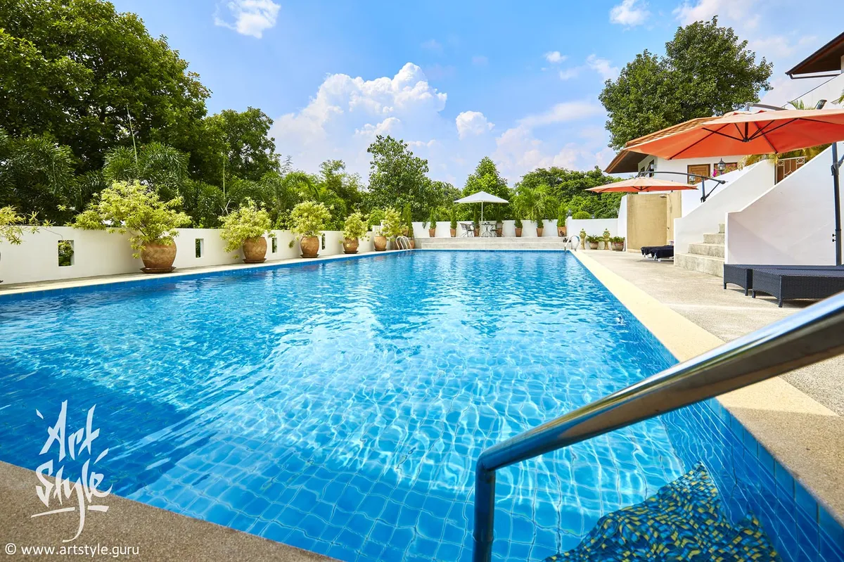 Example of exterior shooting (private villa)
