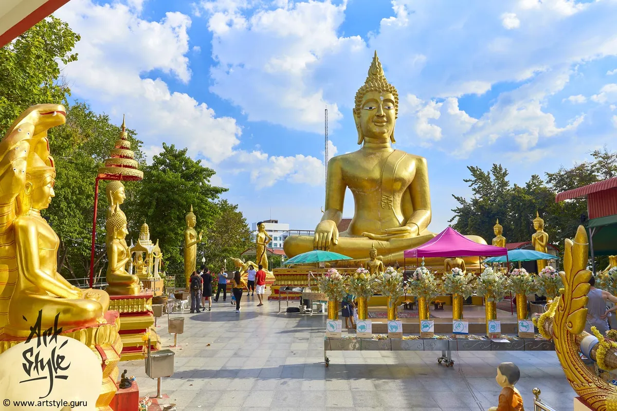 Big Buddha hill, Pattaya, Thailand.