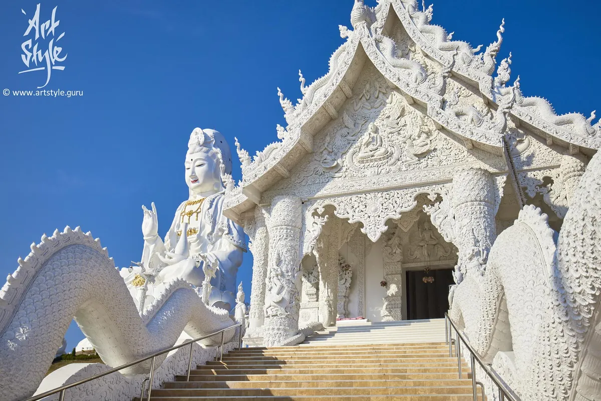 Wat Huai Pla Kang, Chiang Rai, Thailand.