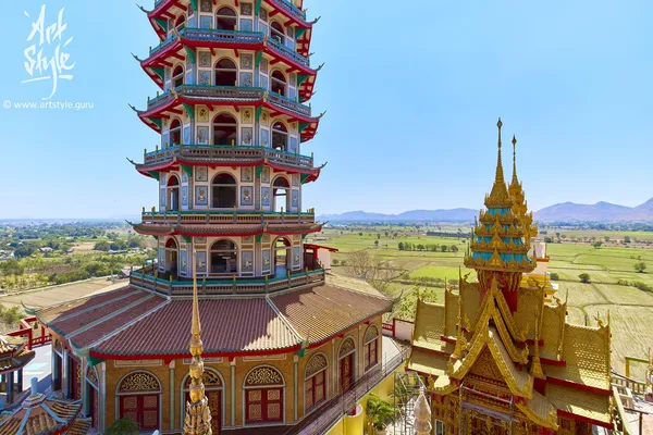 Wat Tham Khao Noi, Kanchanaburi, Thailand.