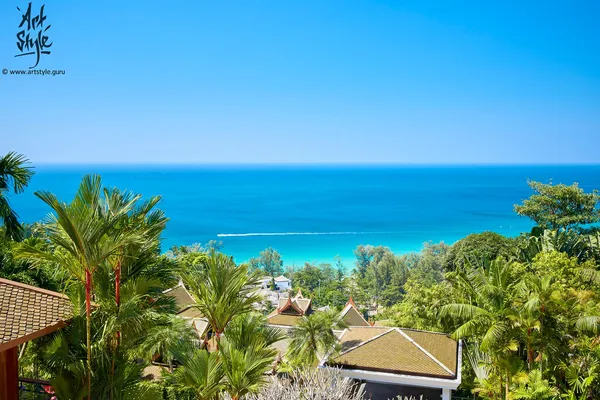 Example of exterior shooting (private villa)