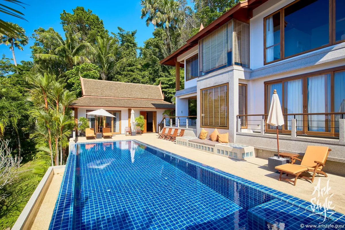 Example of exterior shooting (private villa)
