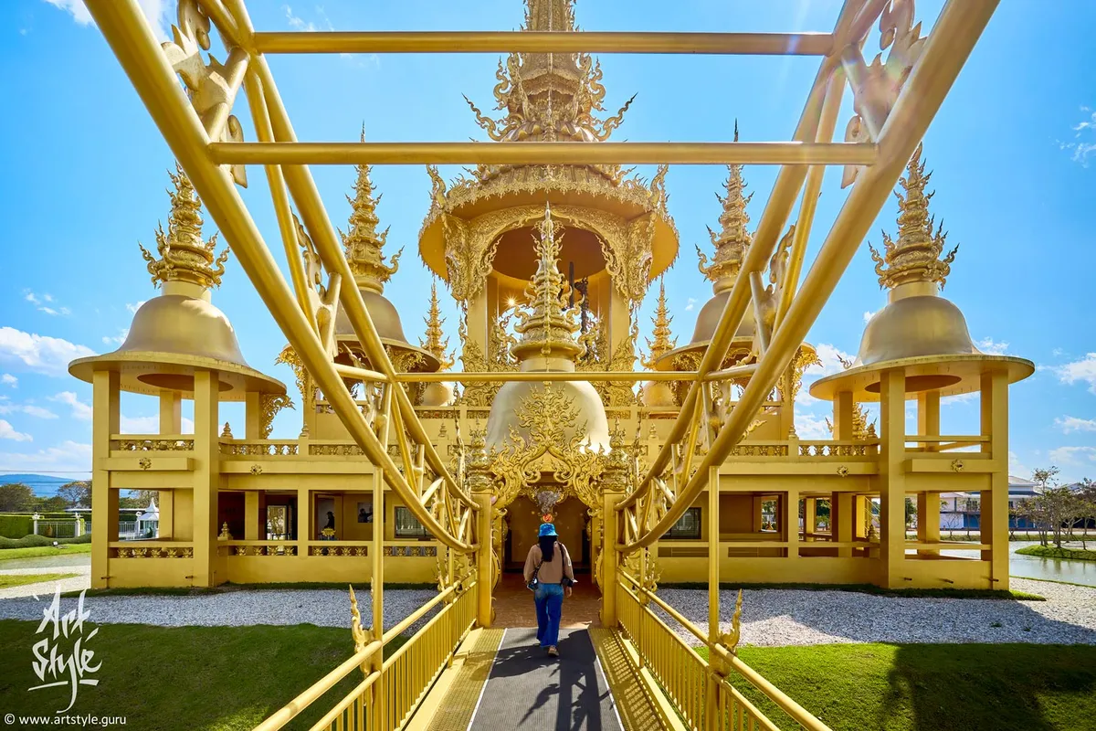 Ganesha Exhibition Hall, White Temple (Wat Rong Khun), Chiang Rai, Thailand.