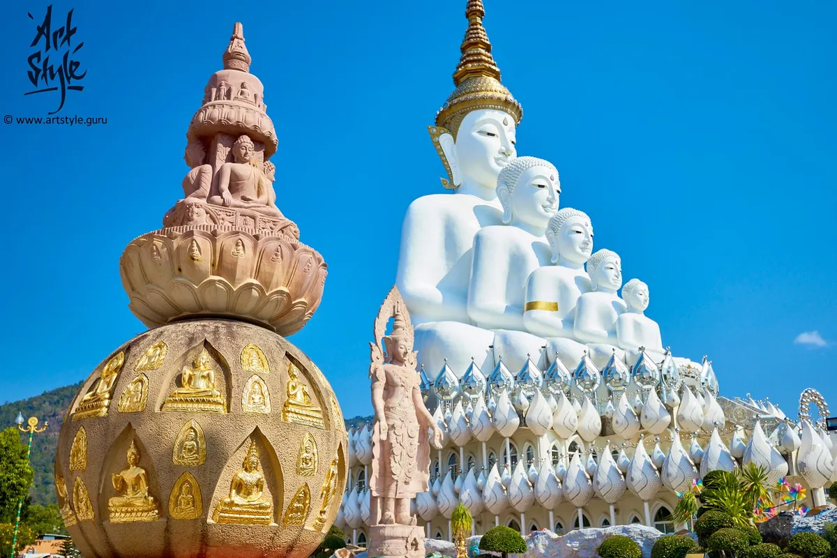 Wat Phra That Pha Sorn Kaew, Phetchabun, Thailand.