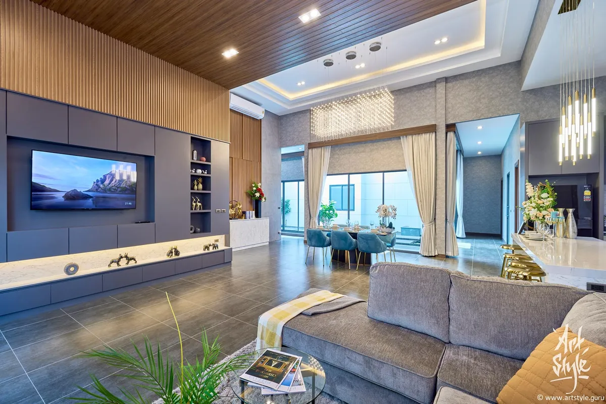 Example of interior shooting (private villa)