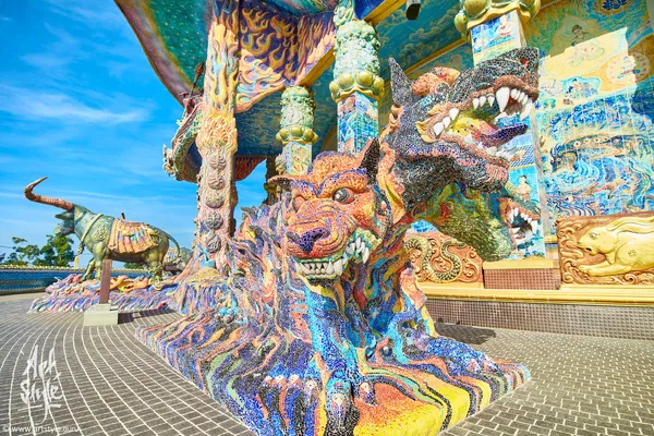 Wat Ban Rai (the Elephant Temple), Nakhon Ratchasima, Thailand.